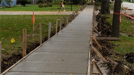 New Sidewalk