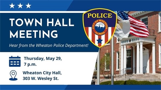 Police Town Hall Graphic
