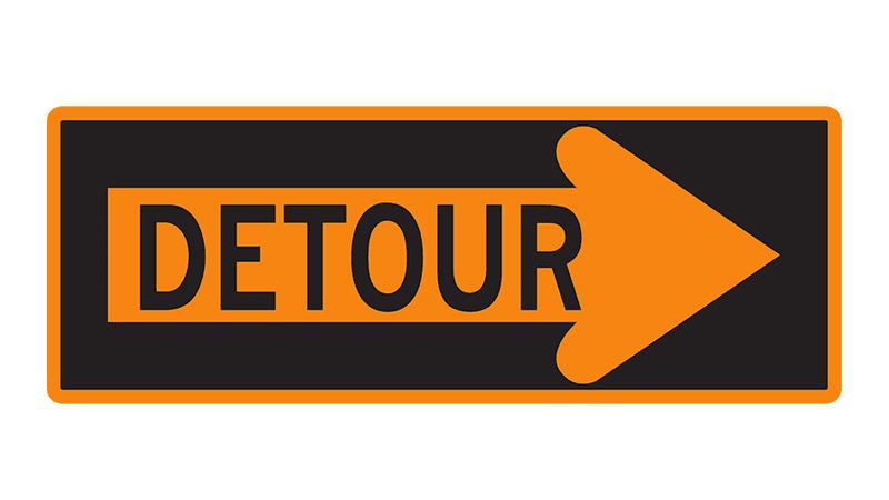 Newsflash_Road Detour