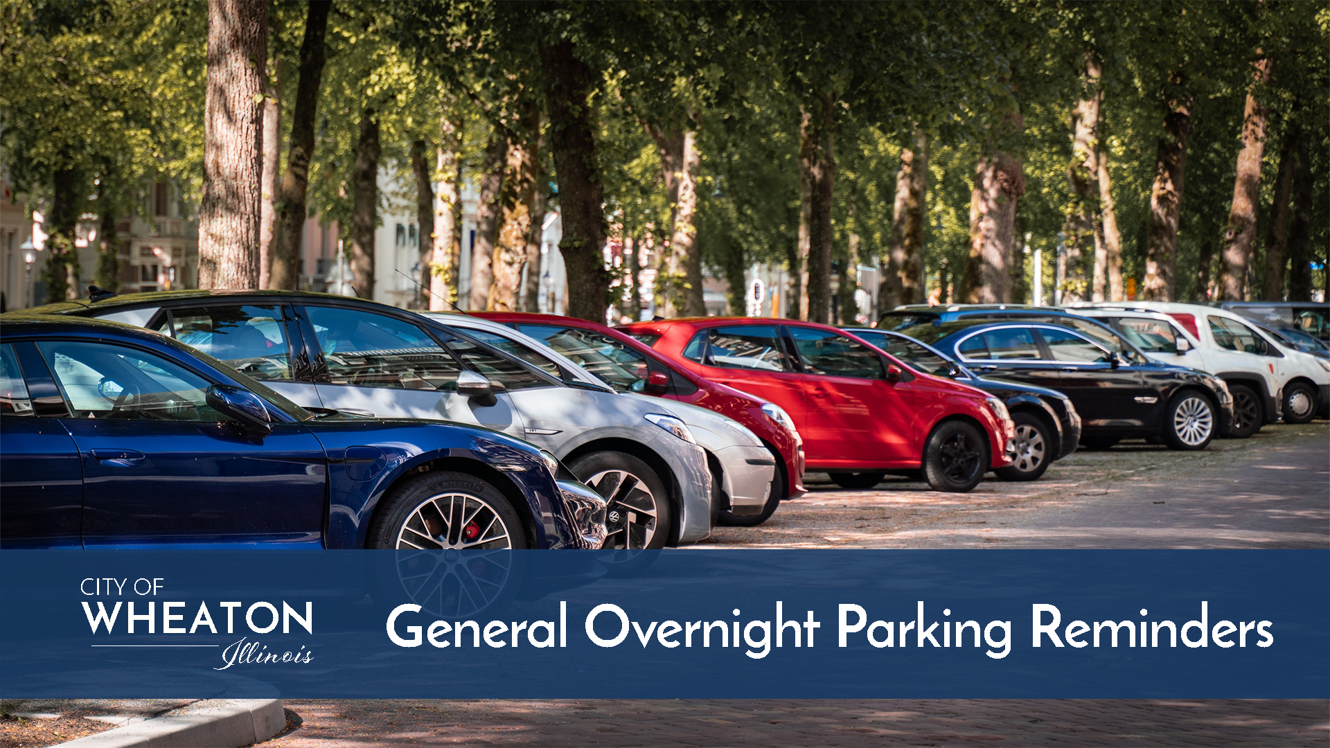 Cars in a parking lot