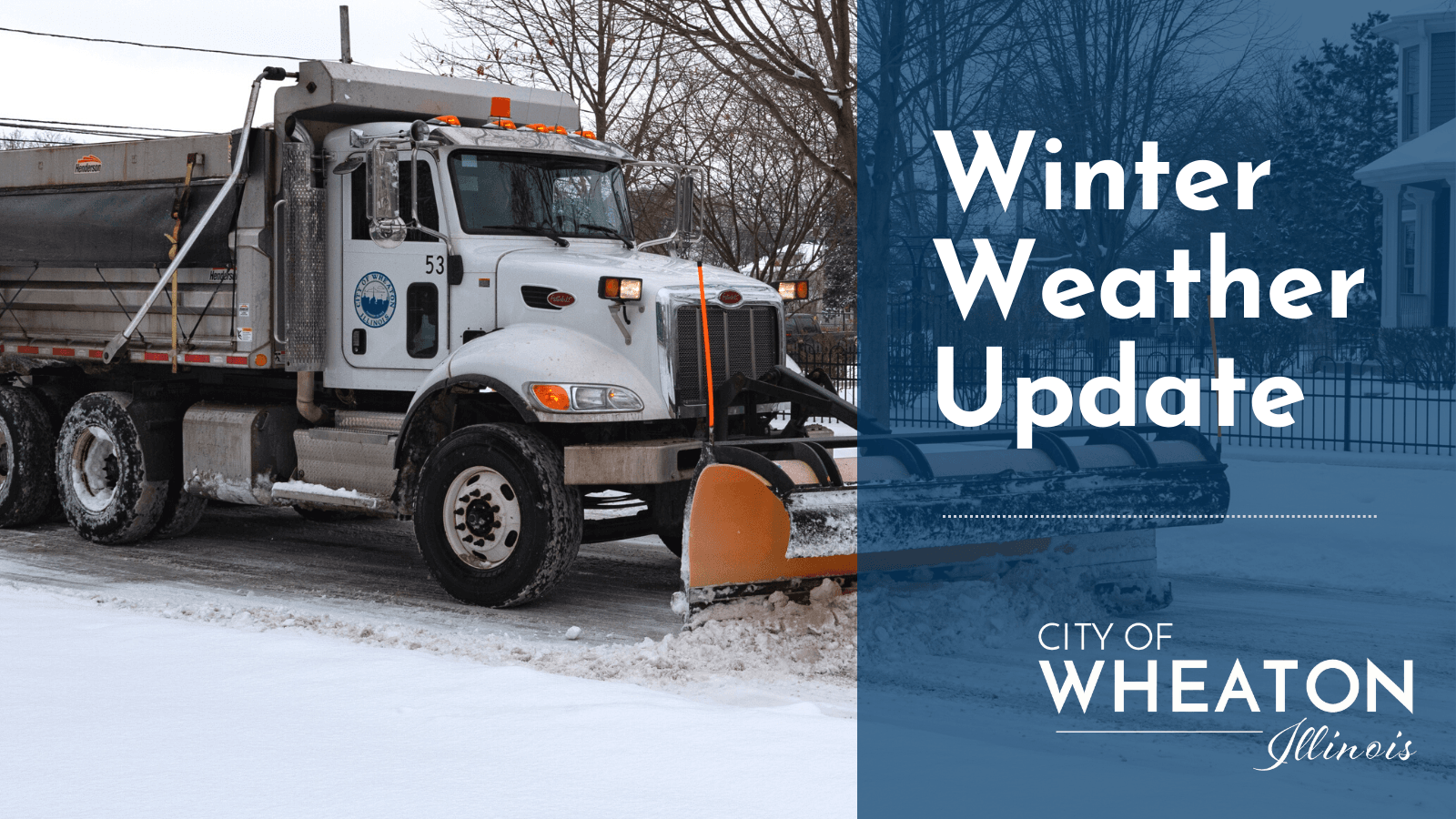 Winter Weather update