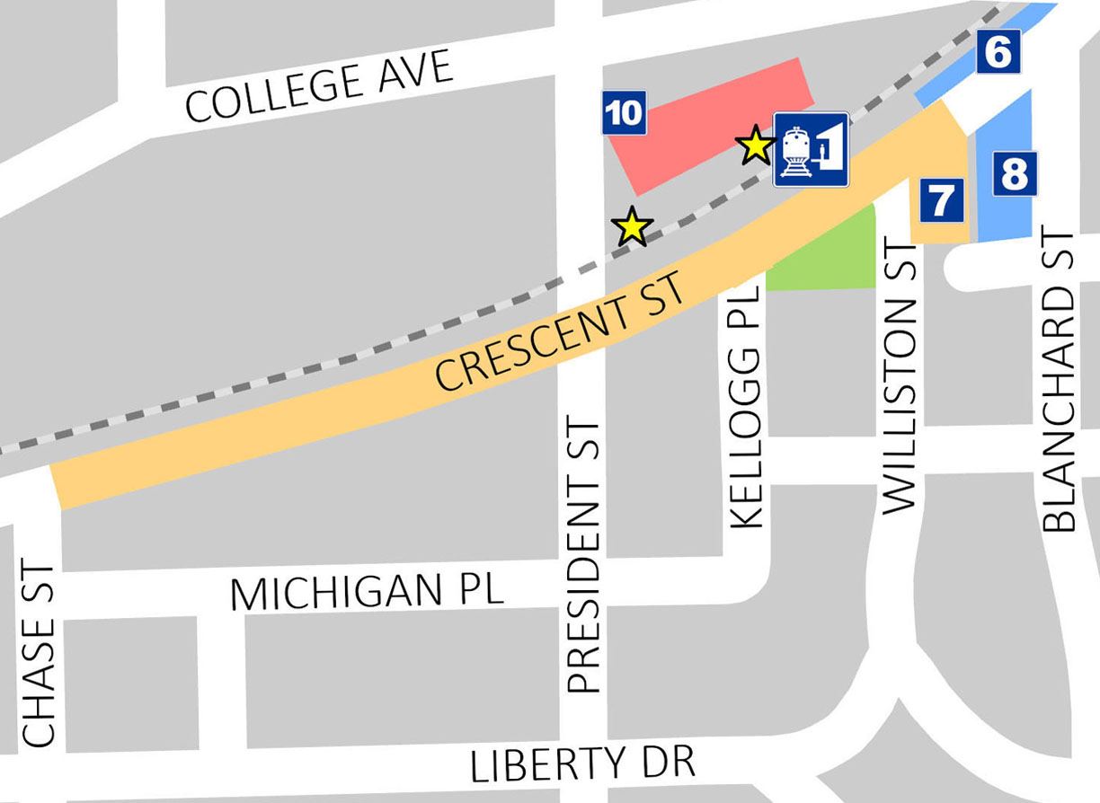 College Avenue map cropped