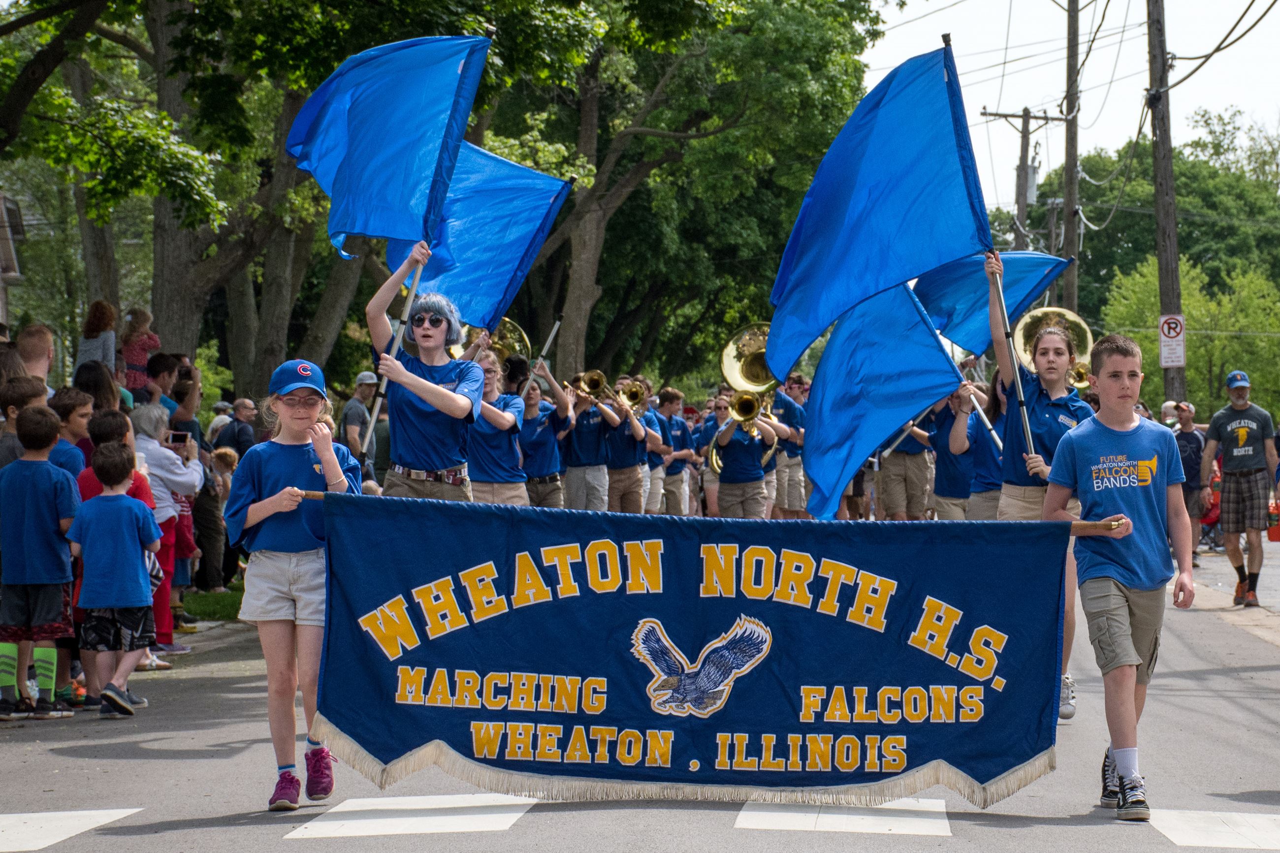 Wheaton North Marching Band Photo