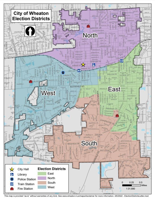 Existing Election District Boundaries